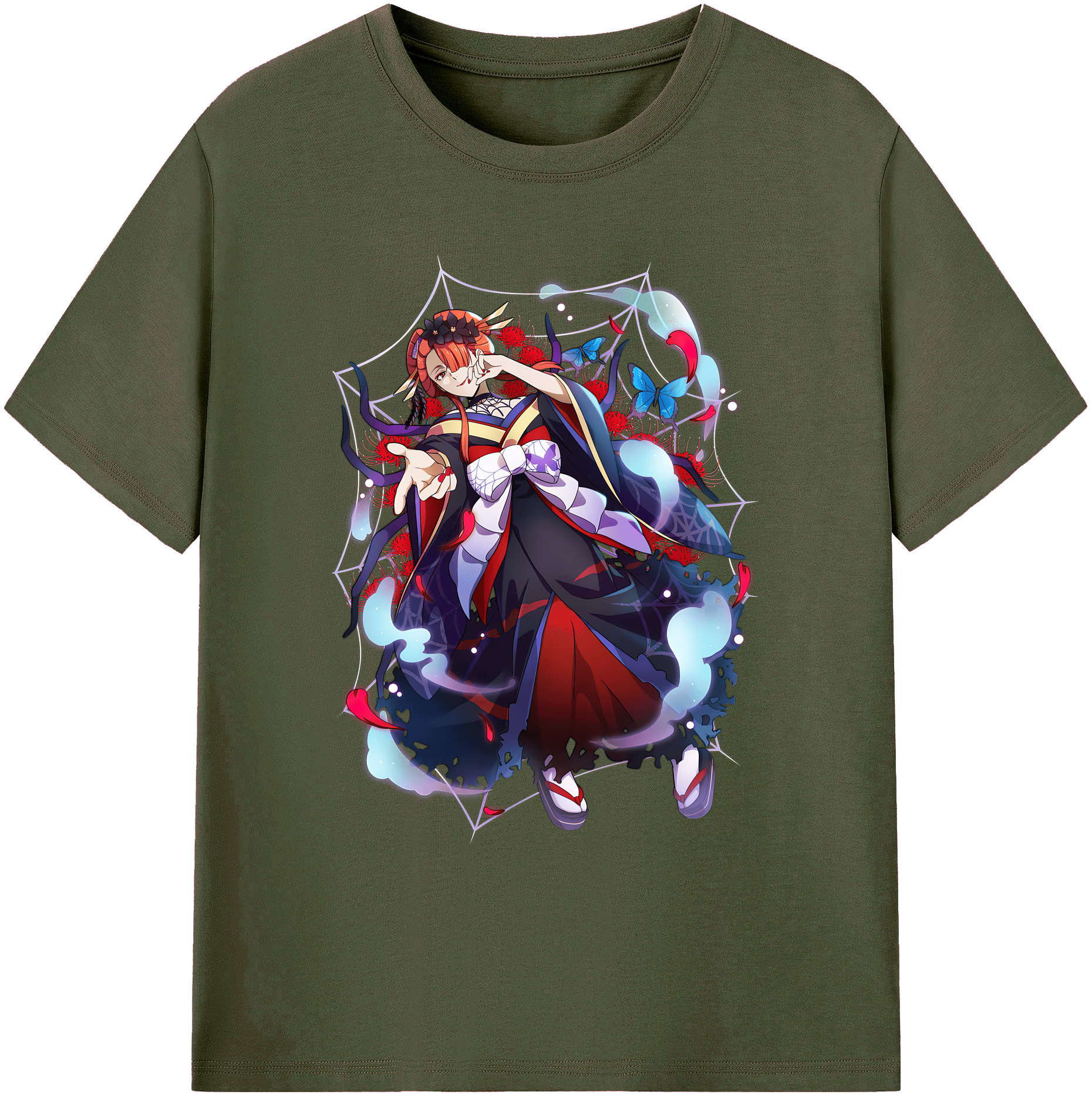 （画像用） 文豪ストレイドッグス Bungo Stray Dogs 綿100％ メンズ半袖Tシャツ｜肌触りやわらか＆通気性